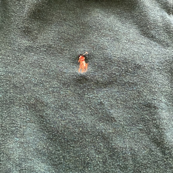 Polo by Ralph Lauren Green Zip Sweater - Picture 2 of 4